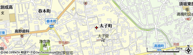 長野県須坂市須坂太子町650周辺の地図