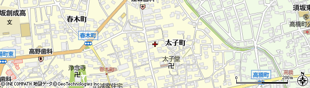 長野県須坂市須坂太子町649周辺の地図