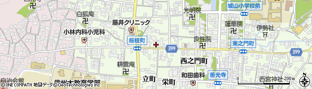 デイサービスセンターながでんハートネット桜枝町周辺の地図