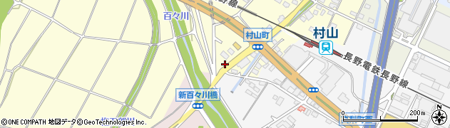 長野県須坂市村山189周辺の地図