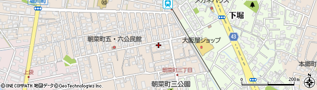 富山県富山市朝菜町64周辺の地図
