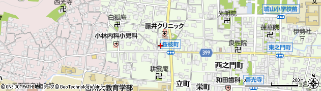 長野県長野市長野（桜枝町）周辺の地図