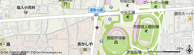 株式会社河合楽器製作所　長野店周辺の地図