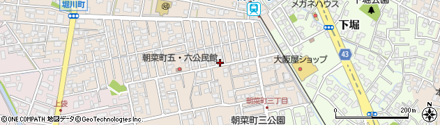 富山県富山市朝菜町595周辺の地図
