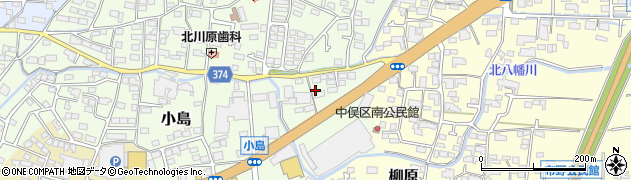 長野県長野市小島171周辺の地図