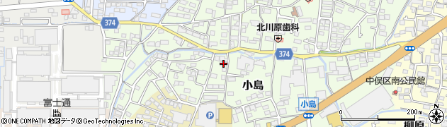 長野県長野市小島39周辺の地図