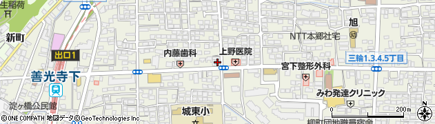 城東薬局周辺の地図