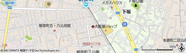富山県富山市朝菜町7周辺の地図