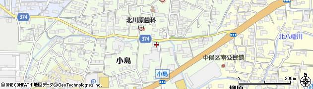 長野県長野市小島127周辺の地図