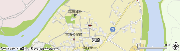 栃木県那須烏山市宮原474周辺の地図