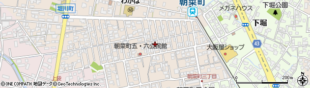 富山県富山市朝菜町74周辺の地図