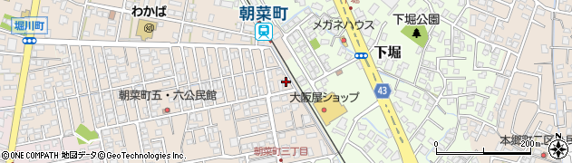 富山県富山市朝菜町8周辺の地図