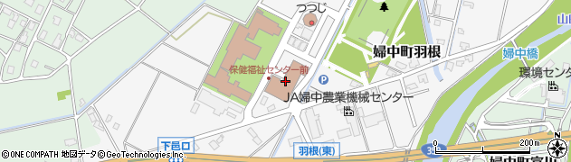 富山市役所婦中行政サービスセンター　西保健福祉センター周辺の地図