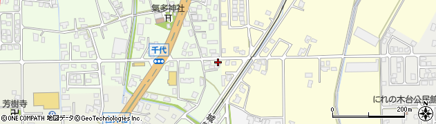 富山県砺波市千代52周辺の地図