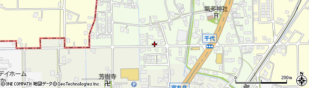 富山県砺波市千代255周辺の地図
