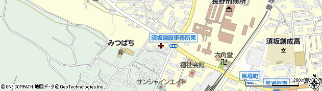 長野県須坂市須坂馬場町1672周辺の地図