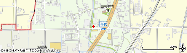 富山県砺波市千代146周辺の地図