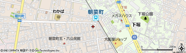 富山県富山市朝菜町10周辺の地図