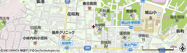 松本りんご店周辺の地図