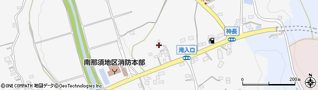 栃木県那須烏山市神長651周辺の地図