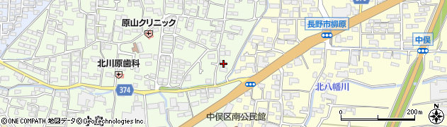 長野県長野市小島211周辺の地図