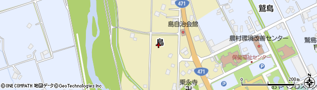 富山県小矢部市島周辺の地図