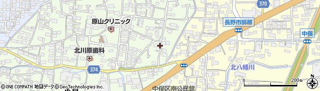 長野県長野市小島212周辺の地図