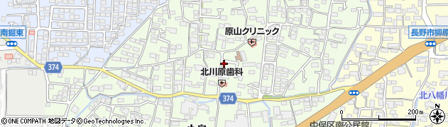 長野県長野市小島237周辺の地図