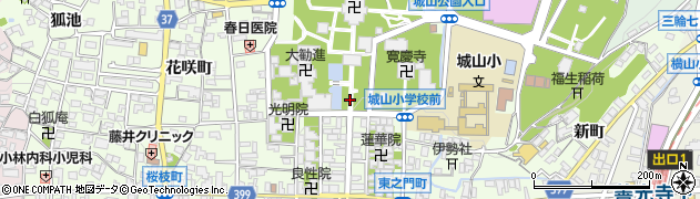 長野県長野市長野元善町周辺の地図