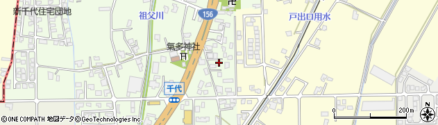 富山県砺波市千代90周辺の地図