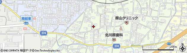 長野県長野市小島351周辺の地図