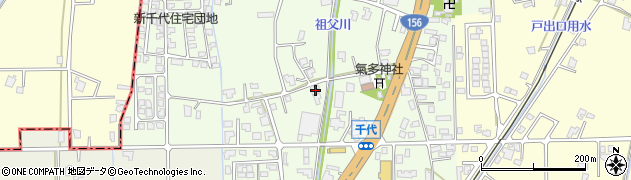 富山県砺波市千代243周辺の地図