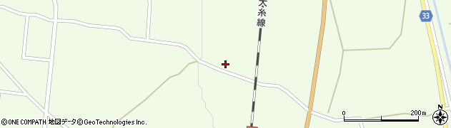 長野県北安曇郡白馬村飯田22707周辺の地図