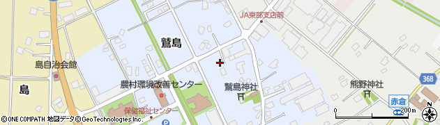 富山県小矢部市鷲島周辺の地図
