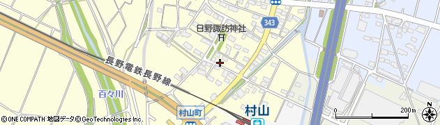長野県須坂市村山273周辺の地図