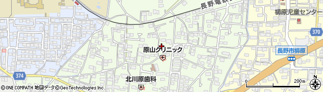 長野県長野市小島411周辺の地図