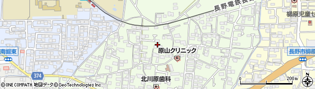 長野県長野市小島390周辺の地図