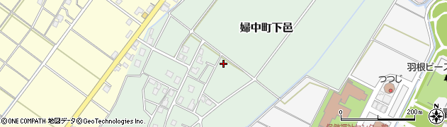 富山県富山市婦中町下邑周辺の地図