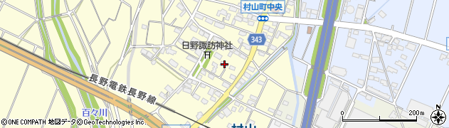 長野県須坂市村山276周辺の地図