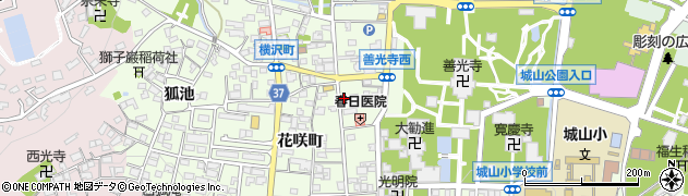 長野県長野市長野横沢町周辺の地図