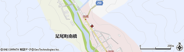 足尾赤倉郵便局周辺の地図