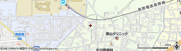 長野県長野市小島366周辺の地図