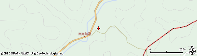 長野県長野市鬼無里日影9534周辺の地図