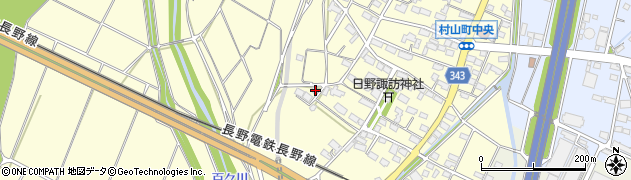 長野県須坂市村山659周辺の地図