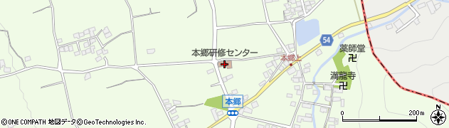 本郷研修センター周辺の地図