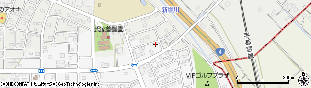 栃木県さくら市氏家1075周辺の地図