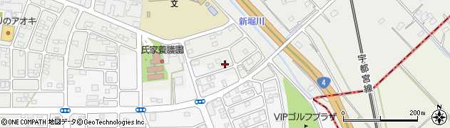 栃木県さくら市氏家1057周辺の地図