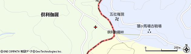 石川県津幡町（河北郡）倶利伽羅（ヌ）周辺の地図