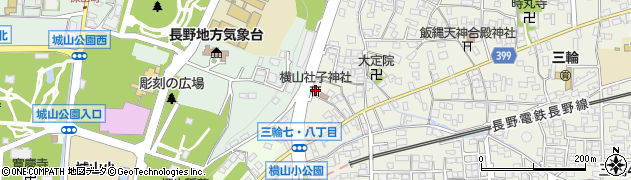 社子神社周辺の地図