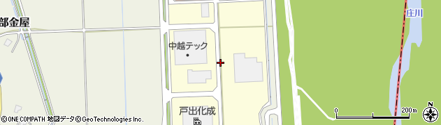 富山県高岡市ＩＣパーク周辺の地図